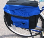 Polkupyörän laukku, erilaisia, 36 kpl ja kylmälaukku, 6 kpl