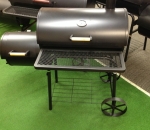 Savu- ja hiiligrilli + BBQ, 132 x 125 x 66 cm