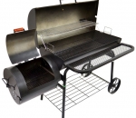 Savu- ja hiiligrilli + BBQ, uusi, 126,5 x 169 x 78 cm