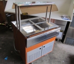 Bistro DIE-0801 salaattipöytä (kylmä), käytetty, puhallin pitä ääntä, toimiva