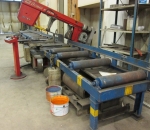 Metallivannesaha Bomar STG 440 DGH, rullaradalla