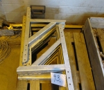 Hyllykannatin, konsolli, kaapelihyllykannatin, sinkitty 8 kpl