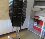 Esiteteline, pyörillä, 90. Kerimäki