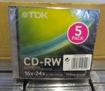CD-RW data-levy, 120 kpl