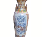 Floor vase, 60 cm heigh, diameter a. 19 cm. Intact