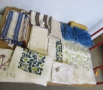 Kodin tekstiilit, erilaisia, erä