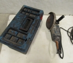 Kulmahiomakone, Makita 9069S, käytetty, toimiva, 1 kpl ja työkalupakki sekä työkaluja