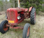 Nuffield DM4 traktori, vm. 1961 ja varusteita