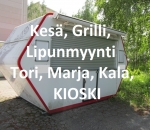 Kioski, myynti-, markkina-, messukoju, -koppi -tila, myymälä, esittely koppi,