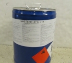 Betonilattian pinnoite, Mastertop C 714 (BASF)  jälkihoito- ja tiivistysaine , 20 L astia