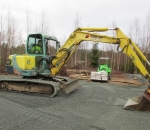 Mini-kaivuri Yanmar B50V  -00, Encon varustuksella