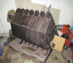 Puu ahjo / lämmitys ahjo, Hallilämmitin, Buller Jan, vähän käytetty