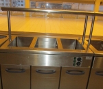 Lämpöhaude Metos Proff BM-120-TDR, 3 ovinen, ylähyllyllä