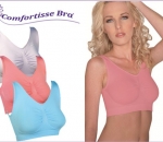 Comfortisse Bra rintaliivit, yksi koko XL / 85, 6 eri väri, 10 pkt ( 3 kpl pakkauksessa ), yhteensä 30 kpl