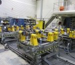 Hydraulisylinterien kokoonpano-linja PC-ohjattu