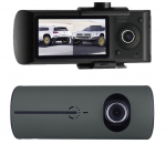 MM334 Auto Black Box Dual GPS ajokamera, kahdella kamersalla ja GPS paikantimella.