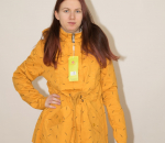 Naisten takki, keltainen, koot M- XXL, 20 kpl