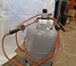 29. Nestekaasupoltin ja kaasupullo