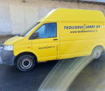 Pakettiauto VW Transporter 2,5 diesel - 06, korotettu CZB-936