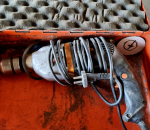 S-25 ja S 45  Iskuporakone Protool PDP18 ja Reikäpora setti