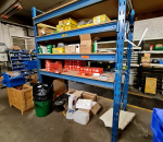 226 Trukkilava hylly 2 päätyä ja 8 poikkipalkkia + vanerit