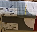 229  Hiekkapaperi santaajan nauhaa 75 x 200  n. 12 kpl