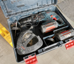 25. Iskuporavasara Bosch GBH 36 VF-LI, akkutoiminen, 2 akkua.