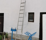 221. Alumiinitikkaat, 6 m.