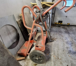 30. Hitsauspullojen kärry + mittarit + polttoleikauspilli