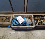 45. Erä kuormansidontaliinoja ja kulmapaloja