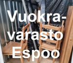 Pienvarasto, vuokravarasto, minivarasto, n. '3 m² : 313kivc