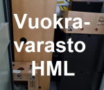 Pienvarasto, vuokravarasto, minivarasto, n. 2,5 m² : 712hmlc