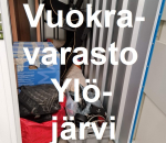 Pienvarasto, vuokravarasto, minivarasto, n.1,5  m² : 081ylöjc