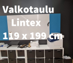 81. Valkotaulu, koko 119 x 199 cm (2)