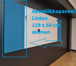 86. Akustiikkapaneeli / levy, Lintex, koko 199 x 50 cm, sininen (8)