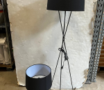 Lattialamppu + pöytälamppu, musta, Maytoni Design